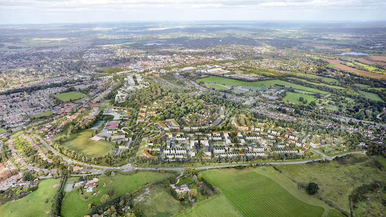 Maidenhead Golf Course Aerial View